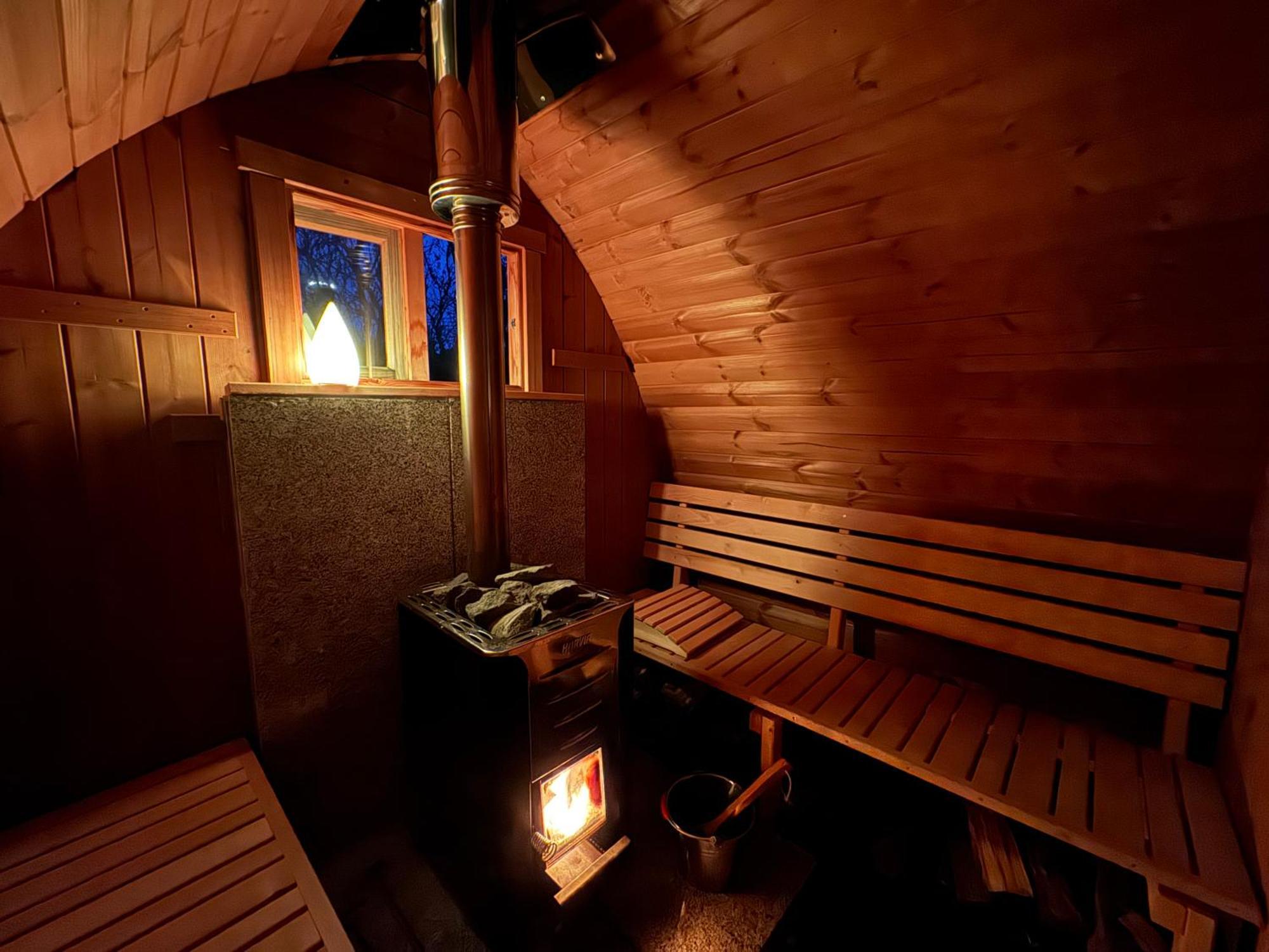 Lehmhaeuschen Mit Sauna Tangermünde Exteriör bild